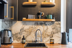 Kitchen sink close up- click for photo gallery